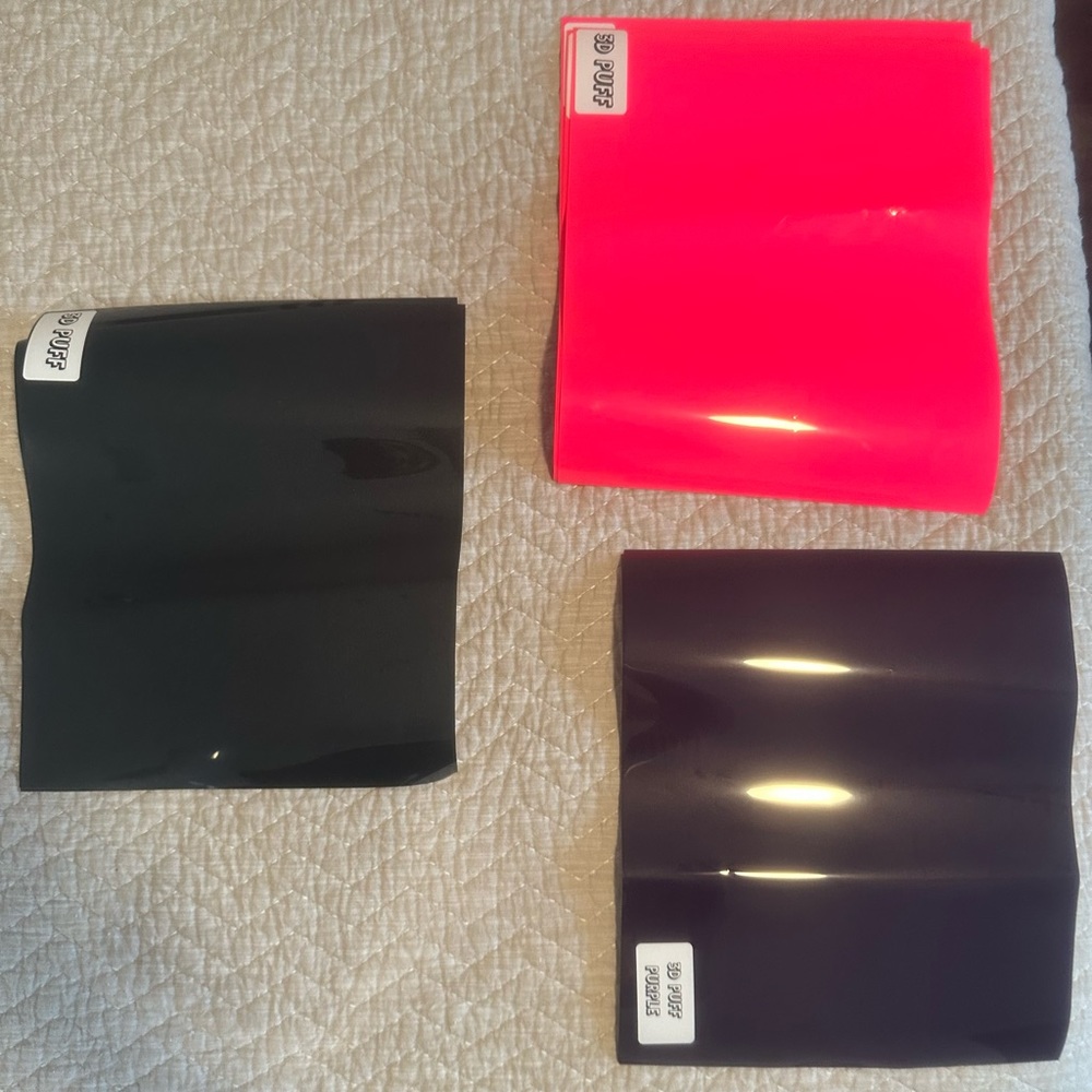 3D Puff Vinyl